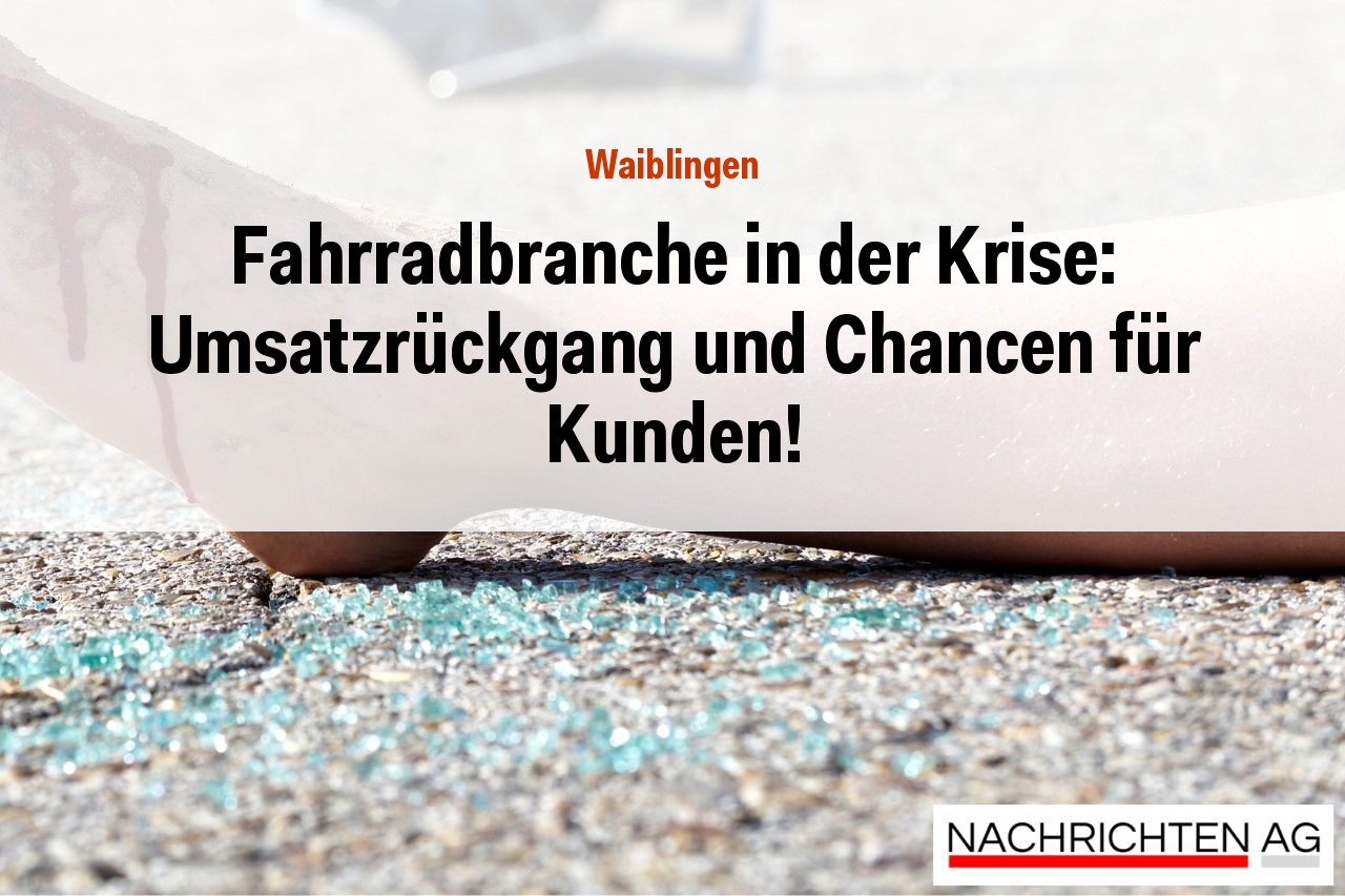 Fahrradbranche in der Krise: Umsatzrückgang und Chancen für Kunden!