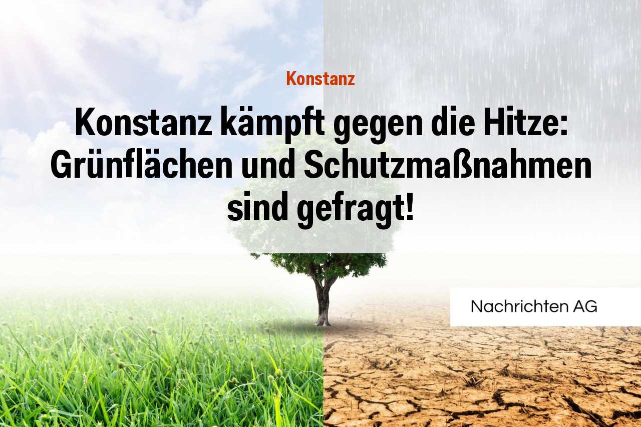 Konstanz kämpft gegen die Hitze: Grünflächen und Schutzmaßnahmen sind gefragt!